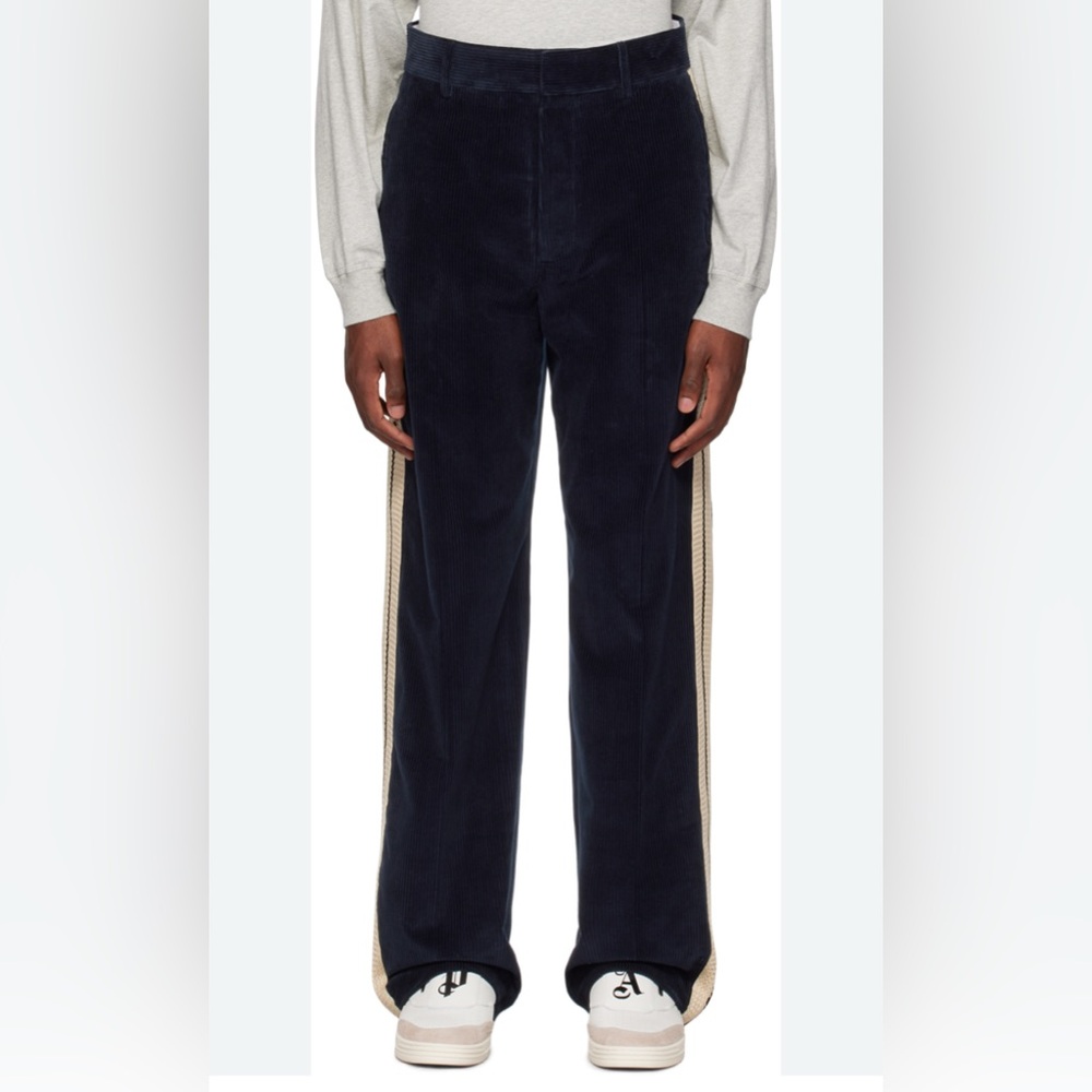 Palm Angels Corduroy Suit Tape Trousers